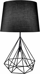 Ballsh Modern Black Table Lamp