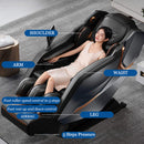 Nova Full-Body Zero-Gravity Shiatsu Massage Chair With Heat And Voice Control (SAK49206)