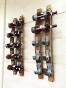 Handcrafted Wine Barrel Bar Set