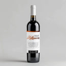Fun Font Halloween Milestone Wine Label