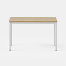 Functional Home Office Desk with Rounded Corners and Cable Notch
