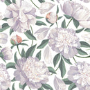 Stylish Modern Gentle Peonies Wallpaper