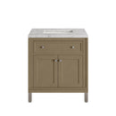 James Martin Chicago 30" Single Bathroom Vanity, Walnut Whisper