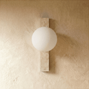 Fyris Travertine Wall Lamp
