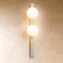 Fyris Travertine Wall Lamp