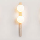 Fyris Travertine Wall Lamp