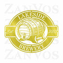 Beer Keg Monogram