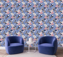 Lilies and Butterflies Wallpaper