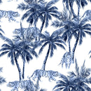 Modish Palms and Tigers Wallpaper