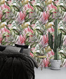 Exotic Leaves Wallpaper