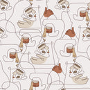 Stylish Facial Contours Wallpaper