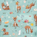 Bambi Wallpaper for Nursery