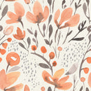 Attractive Watercolor Flowers Wallpaper Sophisticated