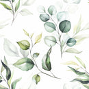 Voguish Watercolor Leaves Wallpaper Vogue