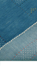Gabbeh Design Hand Loomed Wool Area Rug