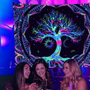 Galaxy tree of life tapestry for aesthetic bedroom decor
