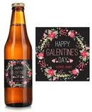 Galentines Floral Beer Label
