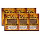 Tallow Bar Soap | Gambler Scent | Pack of 6 | 4.5 oz | Wild Ass Soap Co