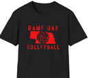 Nebraska Volleyball Game Day Adult Unisex T-Shirt | Multiple Colors & Sizes | Double Play Apparel & Engraving