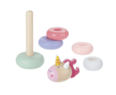 Wooden Unicorn Stacker Toy