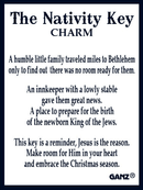 The Nativity Key Charms