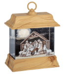 LED Light Up Shimmer Nativity Lantern