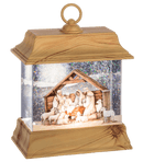 LED Light Up Shimmer Nativity Lantern