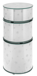 LED Light Up Snowflake Riser Displayer Set (3 pc. set)