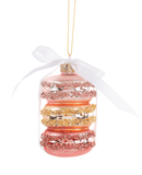 Holiday Macaron Ornaments - Pink - Final sale