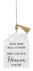 HOME ORNAMENT - LITTLE BIT OF HEAVEN IN OUR HOME - Final sale