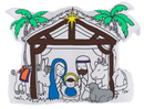Coloring Kit - Nativity Scene (9 pc. set)