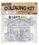 Coloring Kit - Nativity Scene (9 pc. set)