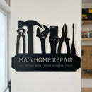 Custom Metal Wall Art - Personalized Workshop Sign