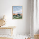 "Garden at Twilight" Art Print
