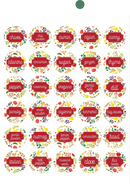Garden Harvest Spice Labels