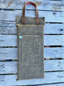 Garden Kneeler Pad - Waxed Canvas Garden Pad