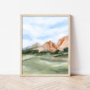 "Garden Walk" Art Print