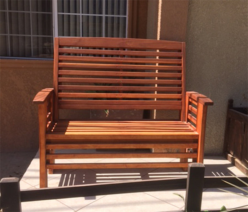 Redwood Garden Bench