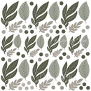 Watercolor Foliage and Leaves - Fabric Nursery Wall Art Decals