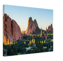 Garden of the Gods Print Metal Wall Art – Colorado Springs Red Rock Scenic Wall Decor