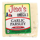 Garlic Parsley Cheese Block | Pack of 6 | 8 oz | Jisa's Farmstead Cheese