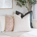Gávea Solid Color Pillow Cover | Charcoal Gray