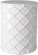 Muhr White Garden Stool