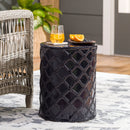 Muhr Navy Garden Stool