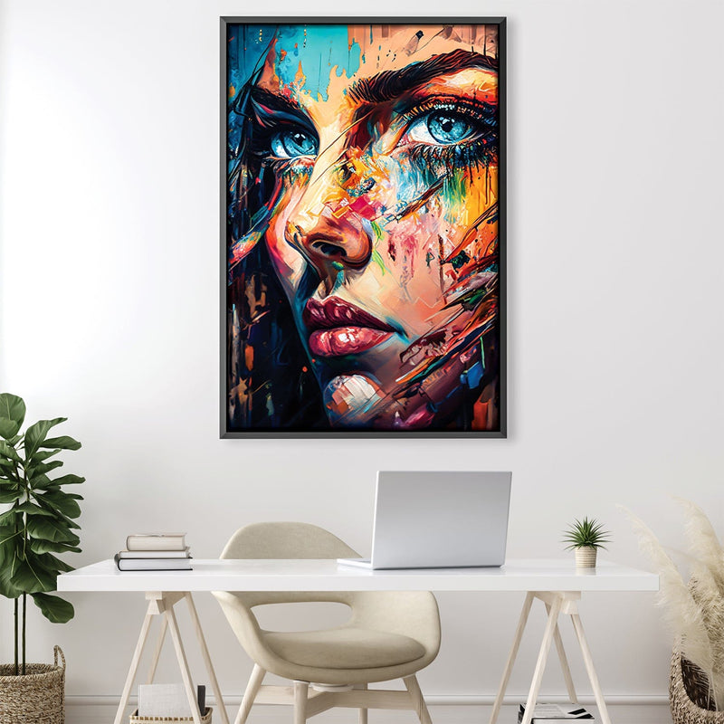 Gazing Abyss Canvas