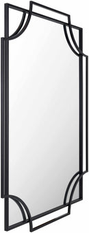Golasecca Black Frame Mirror - Clearance