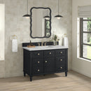 James Martin Lorelai 48" Single Bathroom Vanity, Black Onyx