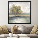 Blended Tree and Field Oil Painting