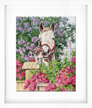 Gentle Affection B7012L Counted Cross-Stitch Kit