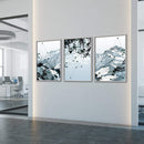 Geo Mountain Canvas